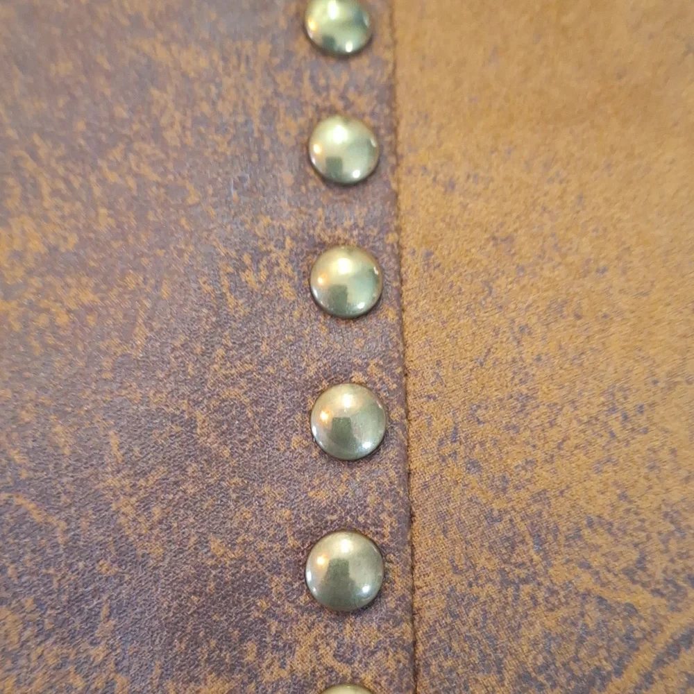 Athena Marie Micro suede leggings with antiqued studs